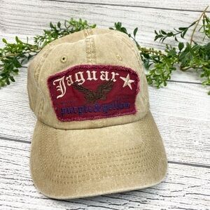 NEW "Jaguar Purple & Yellow" Distressed Hat